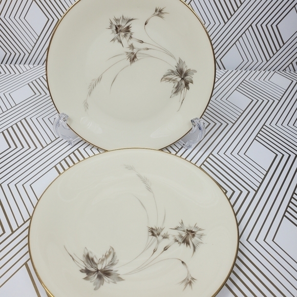 9‎ Pieces Heinrich Anmut Selb Bavaria Germany Ivory Body Supreme Gold Tea Set. - Picture 7 of 12